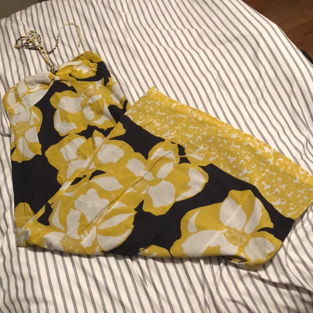 Ann Taylor loft maxi halter dress size 6